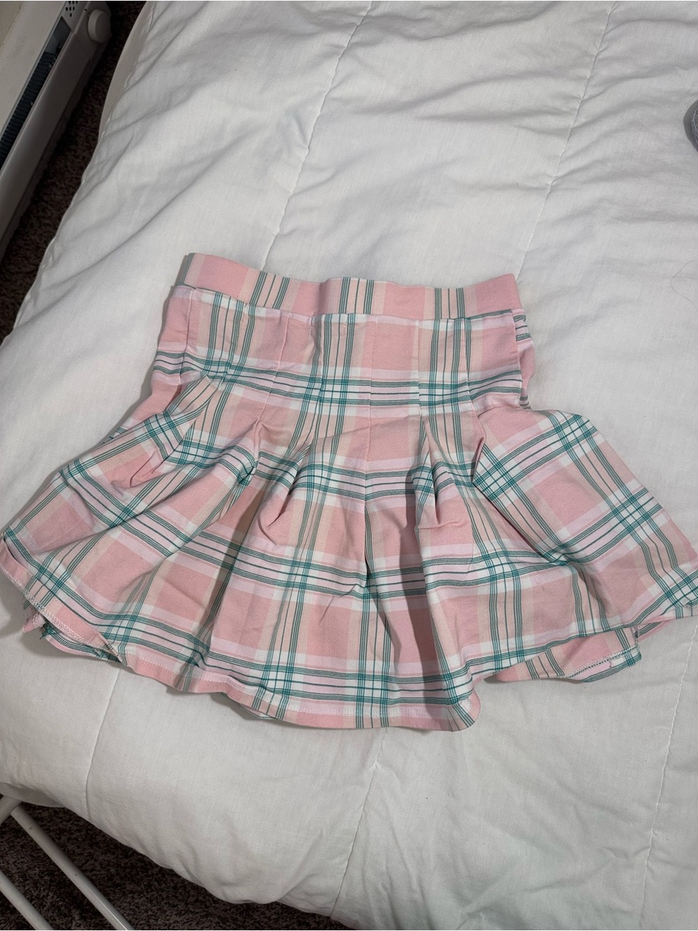 Tilly’s Pink Plaid Skirt
